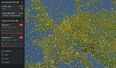 Europe Skies Are Packed as Flightradar24 Shows Thousands of Planes in Real Time